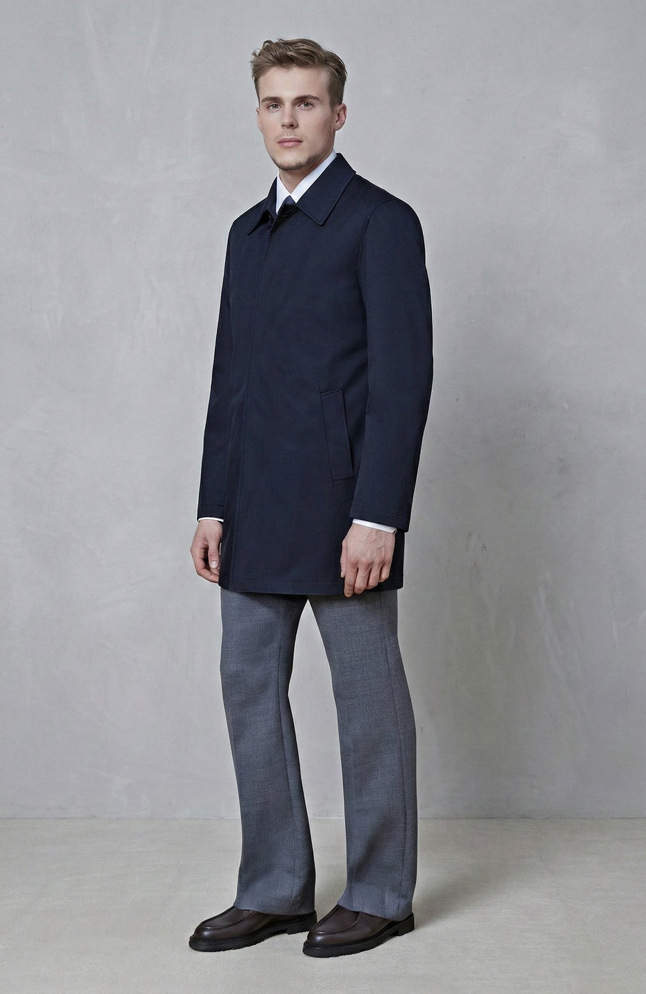 McCord Dark Navy Raincoat