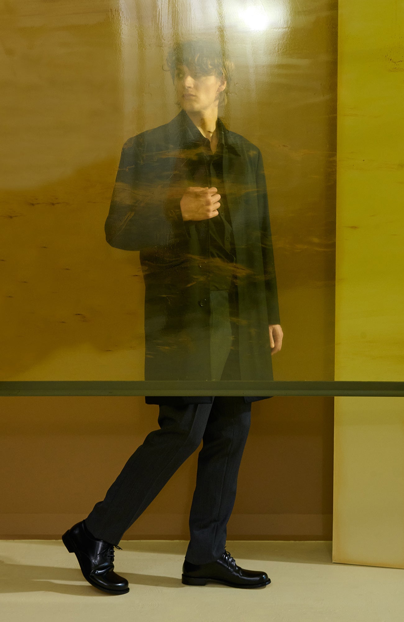 JAX BLACK WOOL RAINCOAT - Cardinal of Canada - US - JAX BLACK WOOL RAINCOAT