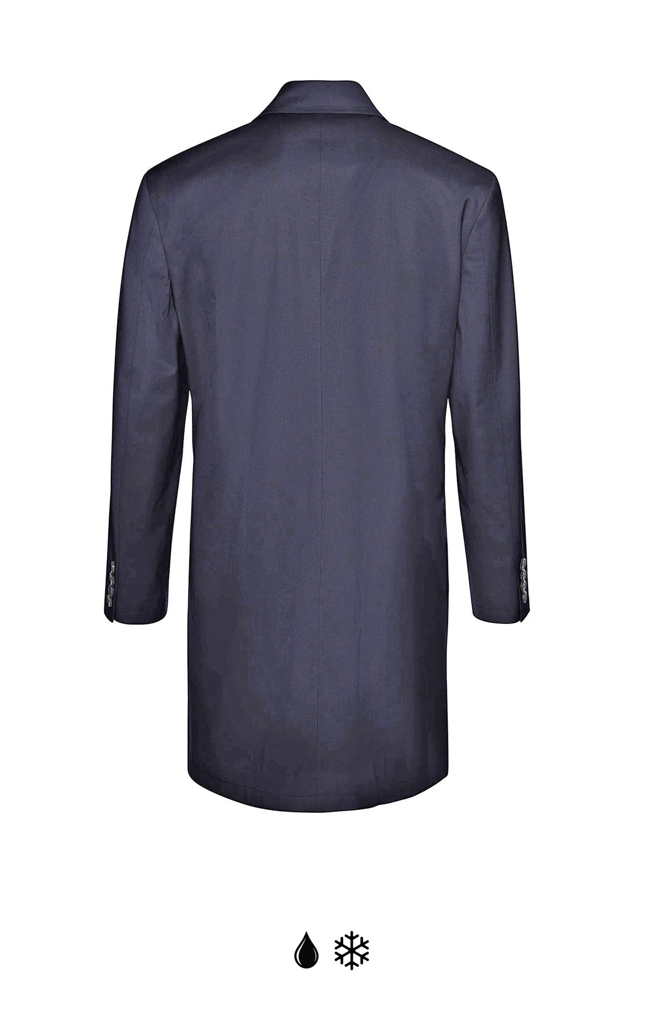 JAX SINGLE BREAST NAVY TOPCOAT - MENS - Cardinal of Canada - US - JAX SINGLE BREAST NAVY TOPCOAT