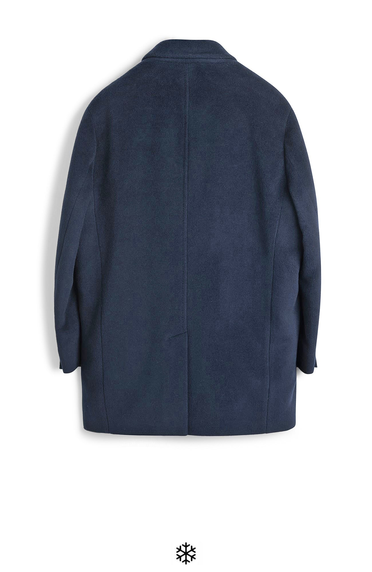 LOGAN DOUBLE BREAST NAVY WOOL TOPCOAT - MENS - Cardinal of Canada - US - LOGAN DOUBLE BREAST NAVY WOOL TOPCOAT