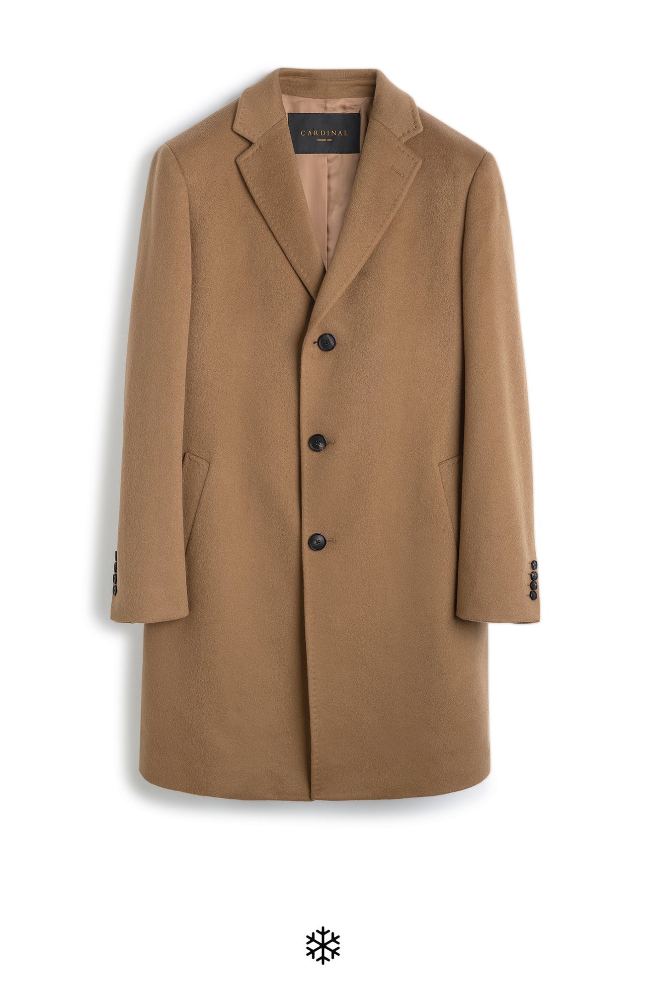 ST - PIERRE CASHMERE TOPCOAT in VICUNA - Cardinal of Canada - US - ST - PIERRE CASHMERE TOPCOAT in VICUNA