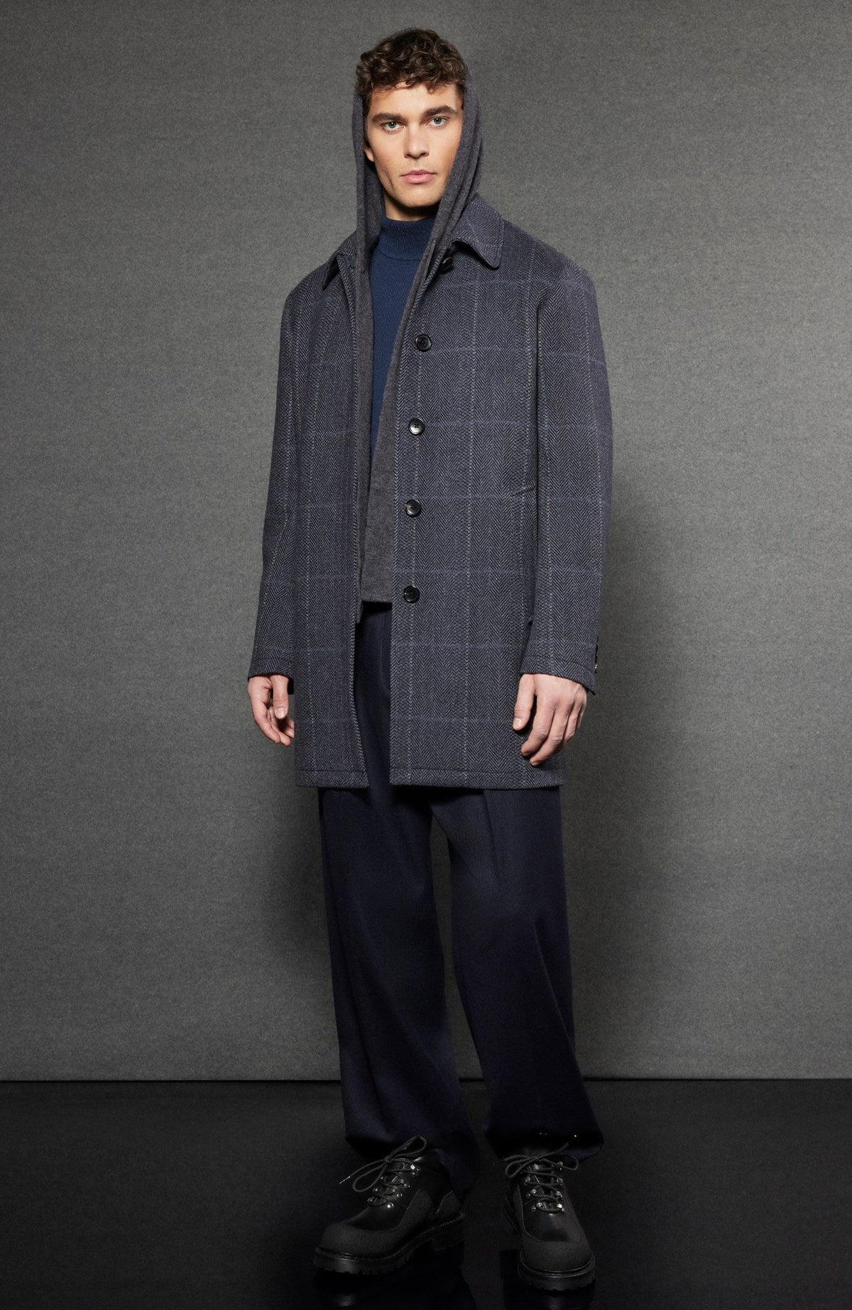 Turner Wool & Cashmere City Coat - MENS - Cardinal of Canada-US-Turner Wool & Cashmere City Coat
